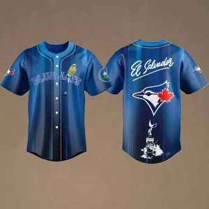 Blue Jays Salvadoran Heritage Day 2026 Jersey 2