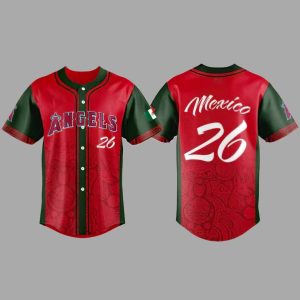 LA Angels Mexican Heritage Day 2026 Baseball Jersey 1