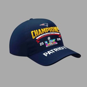Patriots 2026 Champions SP Bowl LX Hat Cap 2