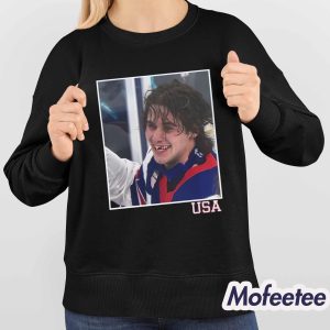 Jack Hughes OT Winner USA Shirt 4