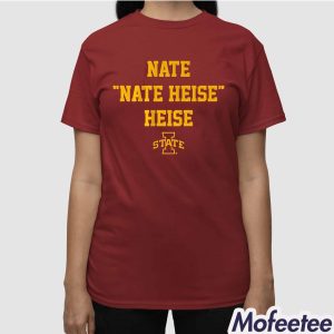Iowa State Basketball Nate Nate Heise Heise Shirt 3