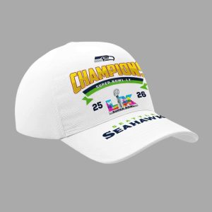 Seahawks 2026 Champions SP Bowl LX Hat 2