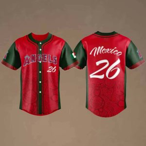 LA Angels Mexican Heritage Day 2026 Baseball Jersey 2