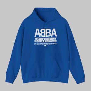 1979 Abba Atlantic Records Promo Shirt 1 1979 Abba Atlantic Records Promo Shirt 2