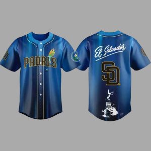 Padres Salvadoran Heritage Day 2026 Baseball Jersey 1