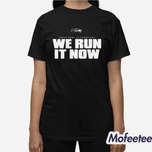 Seahawks Super Bowl LX Champions We Run It Now Shirt 3