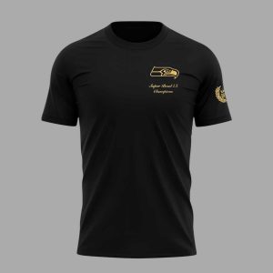 Seahawks Super Bowl LX Champions USA 250 Gold Standard Shirt 2