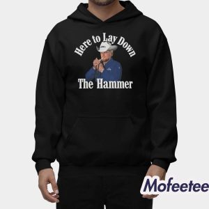 Sam Darnold Here To Lay Down The Hammer Shirt 2