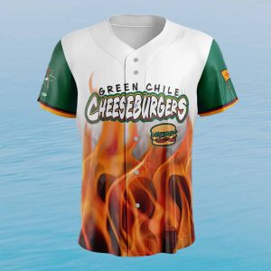 Isotopes Green Chile Cheeseburgers 2026 Jersey 1