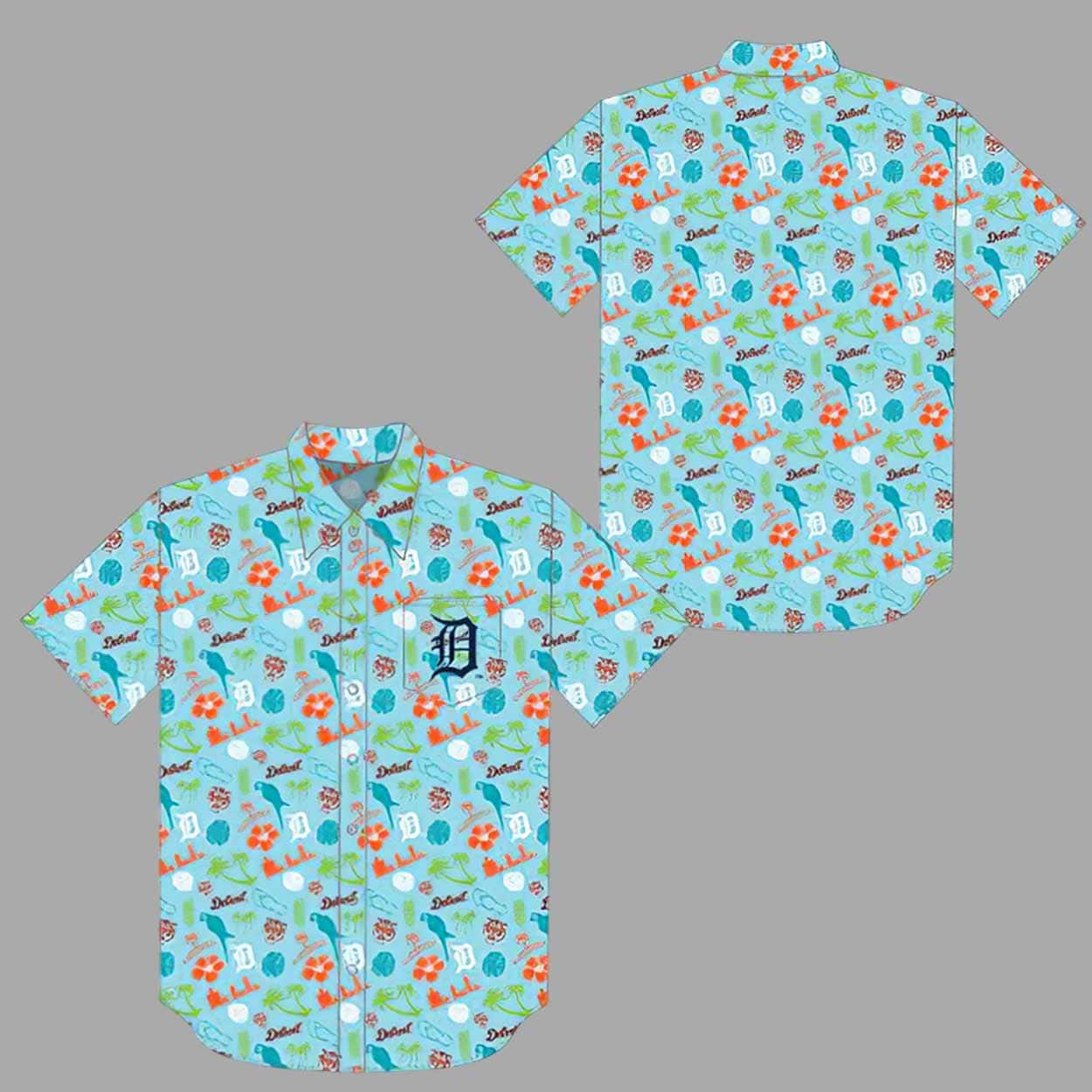 2026 Tigers Margaritaville Hawaiian Shirt Giveaway 2026 Tigers Margaritaville Hawaiian Shirt Giveaway