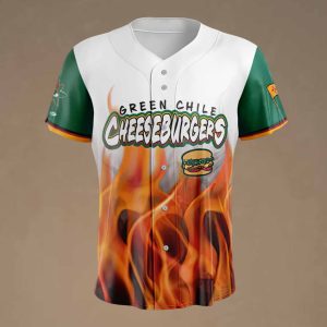 Isotopes Green Chile Cheeseburgers 2026 Jersey 2