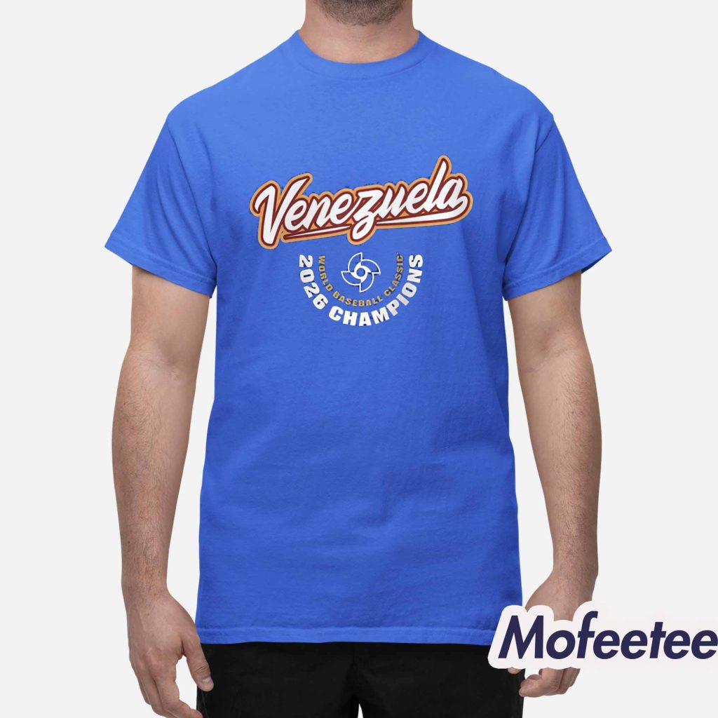 Venezuela Baseball 2026 World Baseball Champions Shirt 1