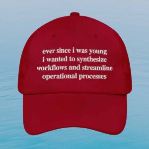 Ever Since I Was Young I Wanted To Synthesize Workflows And Streamline Operational Processes Hat 2