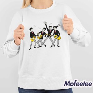 Olivia Rodrigo Animated The Beatles Shirt 4