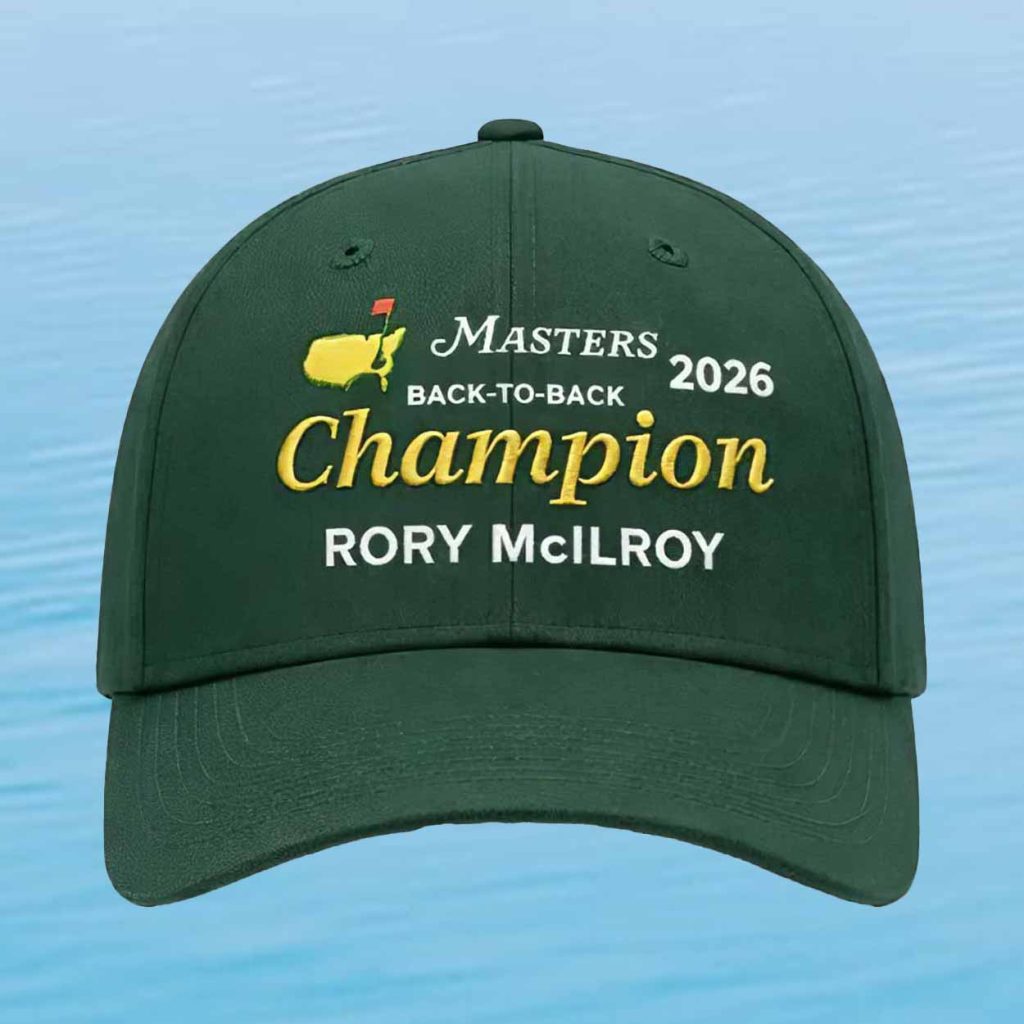 2026 Masters Golf Back To Back Champion Rory McIlroy Hat 1