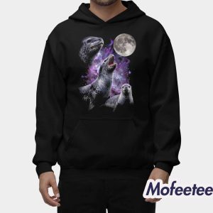 3 Seals Howling At The Moon Shirt 2