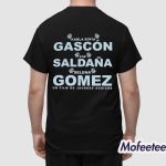 Karla Sofia Gascon Zoe Saldana and Selena Gomez Shirt