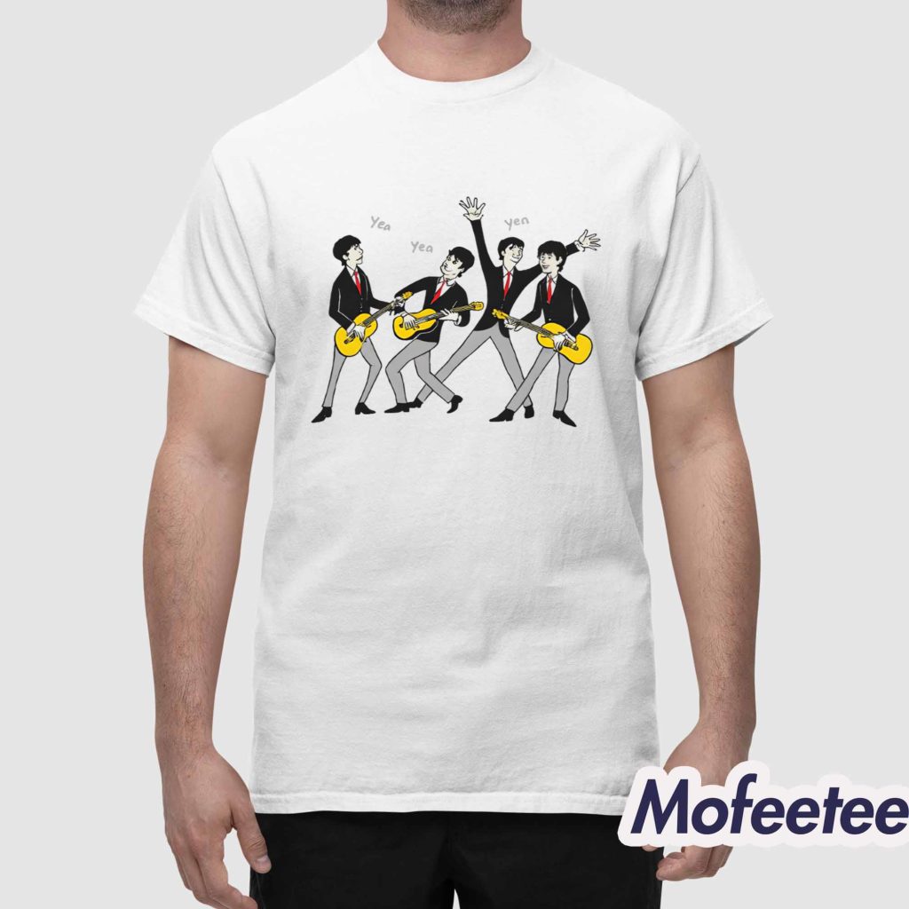 Olivia Rodrigo Animated The Beatles Shirt 1