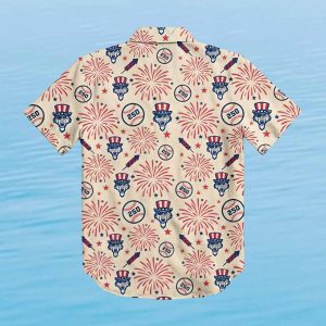SeaWolves Patriotic Button Up 2026 Hawaiian Shirt 3