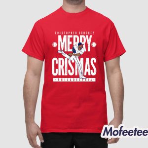 Cristopher Sanchez Merry Crismas Shirt 1
