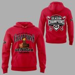 Bulldogs 2026 SEC Regular Season Champions Red Hoodie