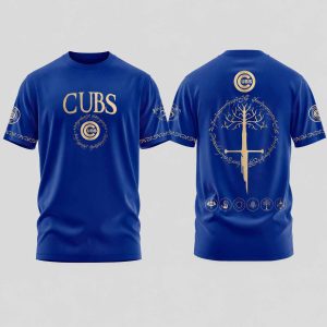 Cubs 2026 The Lord of The Rings Blue Hoodie 2