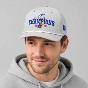 KU Baseball 2026 Big 12 Champions Hat 2