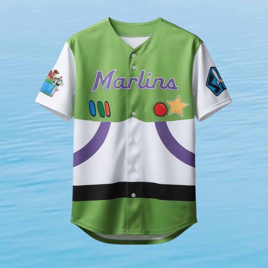 Marlins Toy Story 5 Buzz Lightyear Jersey 2026 Giveaway2