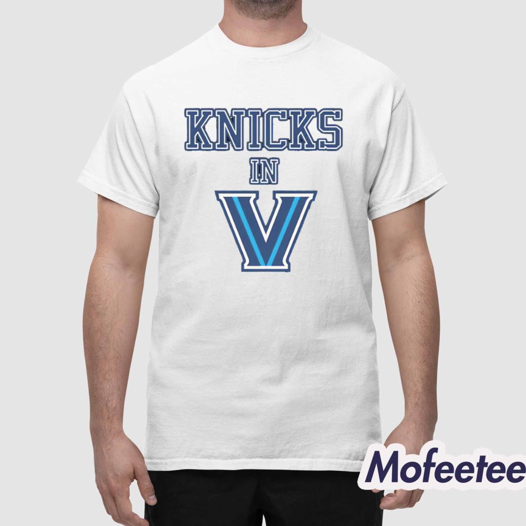 NY Knicks In V Shirt 1