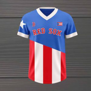 Red Sox Puerto Rican Heritage Celebration Jersey 2026 Giveaway 1