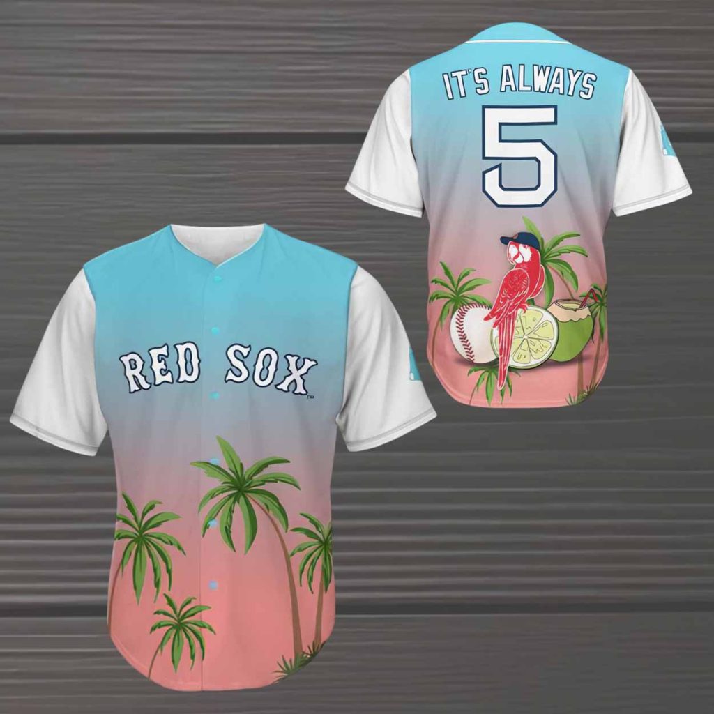Red Sox Margaritaville Day Jersey 2026 Giveaway 1