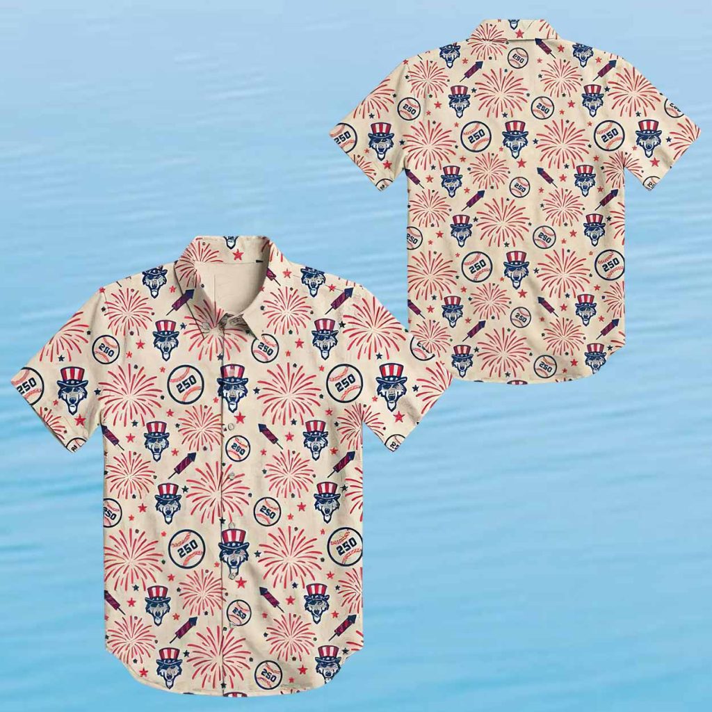 SeaWolves Patriotic Button Up 2026 Hawaiian Shirt 1