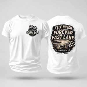 Kyle Busch In Memory Of Forever In The Fast Lane 1985 2026 Shirt2