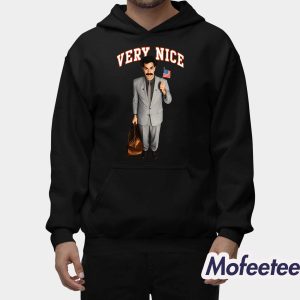 Sacha Baron Cohen Very Nice Shirt 1 Sacha Baron Cohen Very Nice Shirt 2