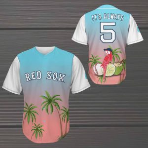Red Sox Margaritaville Day Jersey 2026 Giveaway 1