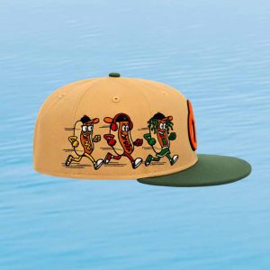 Orioles 2026 Running Hot Dog Snapback Hat 3