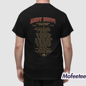 Team Canada Andy Huppi 20 Year Shirt 1 Team Canada Andy Huppi 20 Year Shirt 2