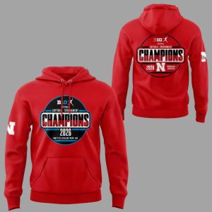 Cornhuskers Softball 2026 Big Ten Tournament Champions Shirt 2