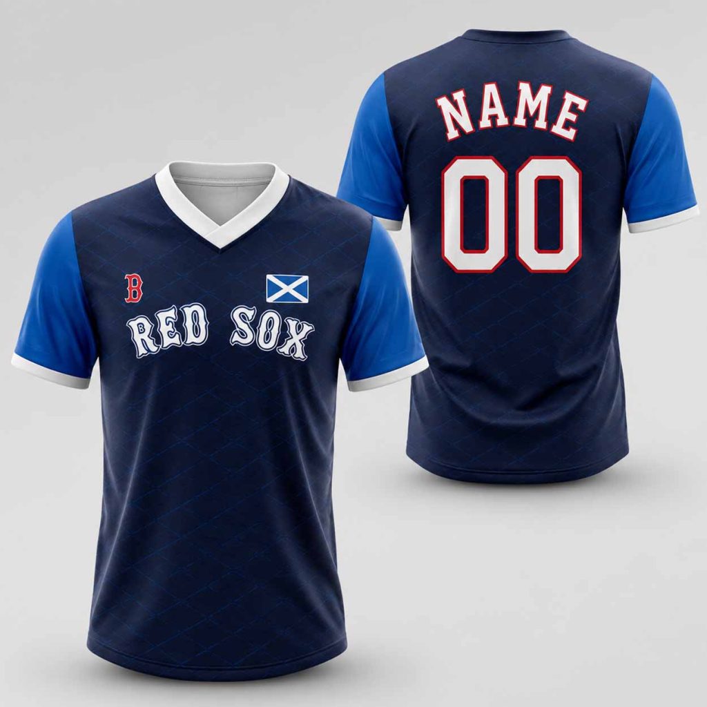 2026 Giveaway Red Sox Scottish Celebration Jersey