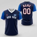 2026 Giveaway Red Sox Scottish Celebration Jersey