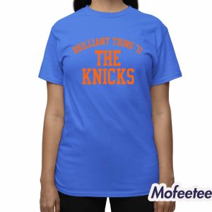 Mariska Hargitay Brilliant Thing 11 The Knicks Shirt 3