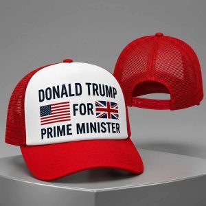 Tyson Fury Donald Trump For Prime Minister Trucker Hat