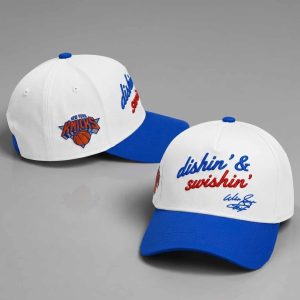 Knicks Walt Frazier Dishon And Swishin Hat 1