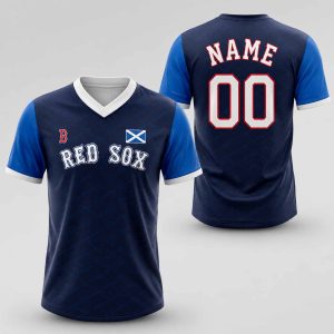 2026 Giveaway Red Sox Scottish Celebration Jersey