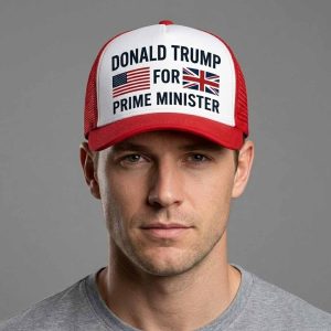 Tyson Fury Donald Trump For Prime Minister Trucker Hat 3