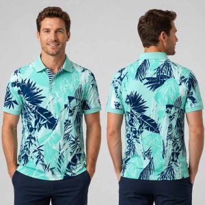 Viktor Hovland Travelers Championship 2026 Polo Shirt1