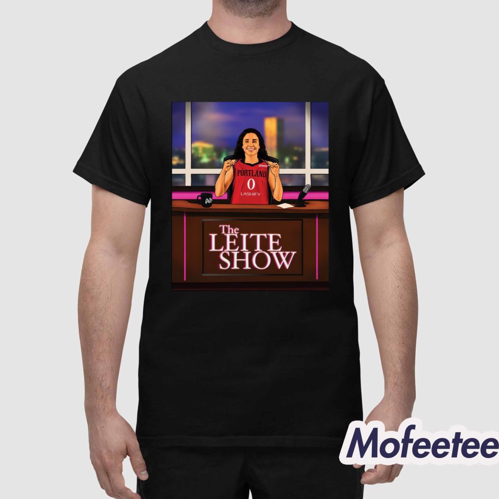 Sarah Ashlee Barker The Leite Show Shirt 1