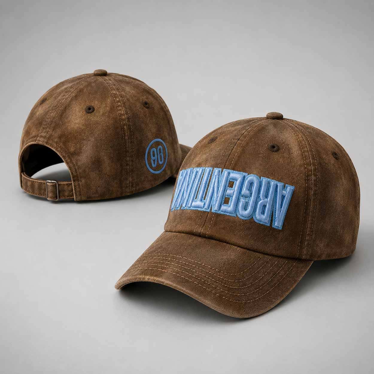 Travis Scott Cactus Jack Argentina Distressed Total 90 Hat 1 Travis Scott Cactus Jack Argentina Distressed Total 90 Hat 1