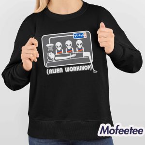 Spurs Wemby Alien Workshop Shirt 4