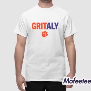 Clemson Basketball GRITALY 2026 Shirt 1